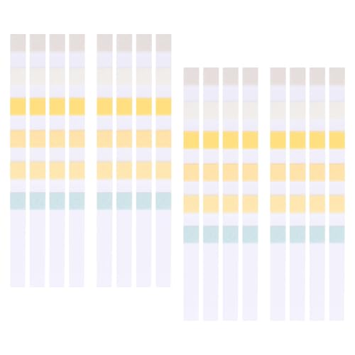 Happyyami 50 Tiras De Prueba De Ph y Para Piscinas Kit De Herramienta De Prueba De Calidad Del Agua