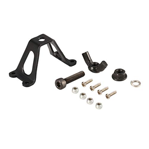 KinshopS 1/10 Spare Tire Rack Bracket Wheel Holder Carrier for D90 1/10 RC Crawler Car