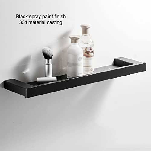 Caddy de douche d'angle de 50cm noir et antirouille pour rangement mural - 4