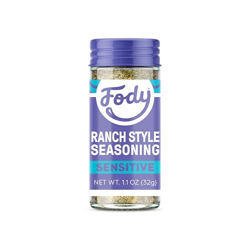Fody Foods Vegan Ranch Style Blend | Flavorful Dipping & Sprinkling Seasoning | Low FODMAP Certified | Gut Friendly No Onion No Garlic | IBS Friendly Kitchen Staple | Gluten Free Lactose Free Non GMO
