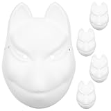 ces masques sont vierges, vous pouvez utiliser pleinement votre propre imagination pour créer un magnifique masque.