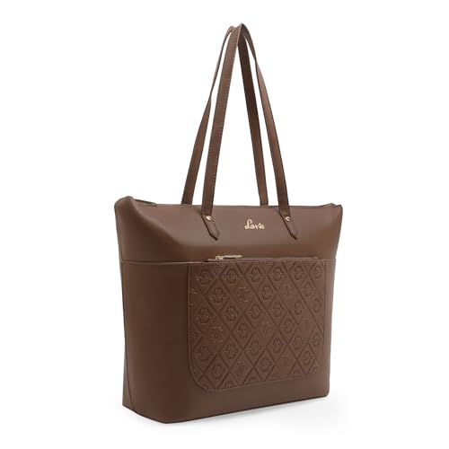 Image of Lavie Women's Hannah Deboss Tote Bag for Women | Tote Bag for Work | Ladies purse | Stylish Shoulder Bag | Gift for Women