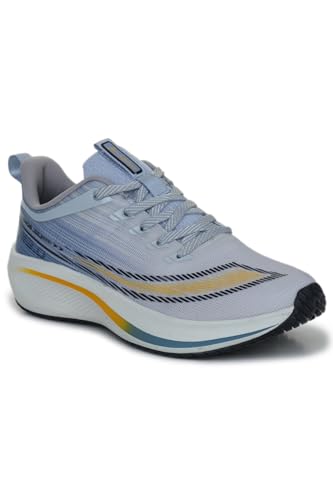 Image of ABROS Roller Sports Shoes for Men Running Shoes Comfortable Ligthweight Breathability Memory Foam Insole for Casual Shoes for Mens