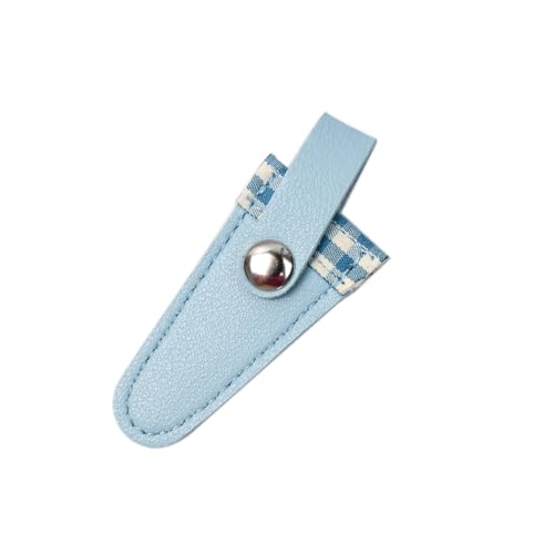 Funda protectora para tijeras de costura, funda portátil para cejas, herramienta de belleza, costura