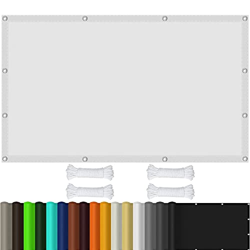 Toile ombrage rectangulaire 3x4m pour bloquer 98% de rayons UV
