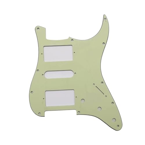 Pickguard noir guitare électrique ST plaque de protection 11 trous