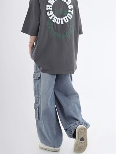 Baggy Jeans for Man Women Y2K Jeans Cargo Pants Relaxed Fit Jeans Baggy Jeans Denim Hip Hop Streetwear2