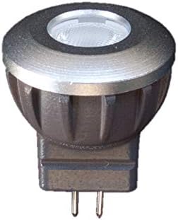 Brilliance MR-8 Low Voltage LED Landscape Lighting Replacement MR8 Lamp Bulb 1.5 Watt, 60 Degree Spread, 2700K, Dimmable, 90 Lumens, Professional Series, Replaces 10W Halogen…