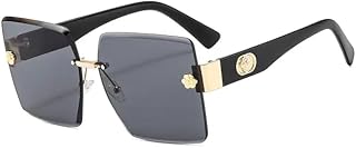 نظارة شمسية باللون البني للنساء للتنزه والاستخدام اليومي وللحماية من أشعة الشمس فوق البنفسجية