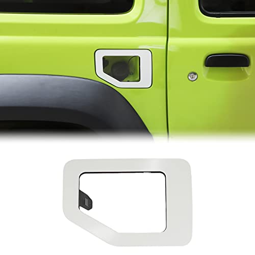 スズキジムニー フューエルキャップ装飾 フューエルリッドカバー ガソリンタンク フューエルタンク 給油口カバー JB64W JB74W Jimney Suzuki 2019+ 車種適用設計 外装パーツ 耐摩擦 耐汚れ 装着簡単 給油口カバー 外装パーツ ア