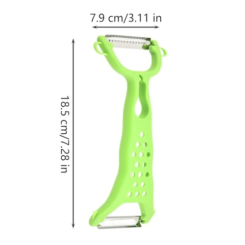 Tailler En Filaments Peeler, Grattugia E Pelapatate Multifunzionale Per Verdure, Grattugia Per Verdure A Doppia Faccia, Tailler En Filaments Peeler, Pelapatate Manico Ergonomico Per Frutta, Verdura - immagine 3