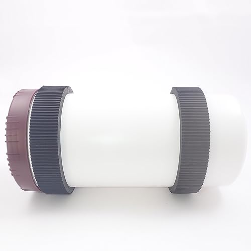 Inoxia - Laboratory Ball Mill Jars - Volume: 2500ml - Lid Colour: Burgundy - By Inoxia