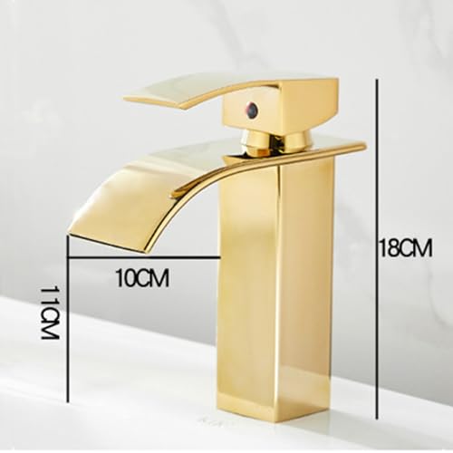 Mitigeur de lavabo cascade de qualité supérieure modèle haut au design épuré - 5