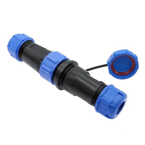Connecteur SP17 3 broches IP68 étanche pour câble d'alimentation externe
