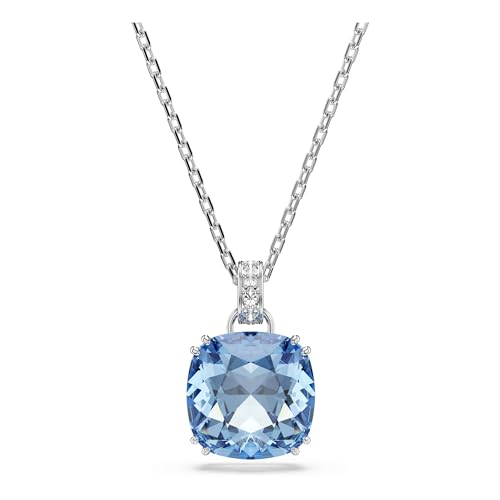 Swarovski Millenia pendentif bleu haut de gamme avec cristal coussin plaqué rhodium