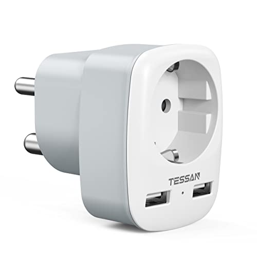 Adaptateur Secteur UK Vers Afrique Du Sud - Prise Type M Avec Terre - Neuf