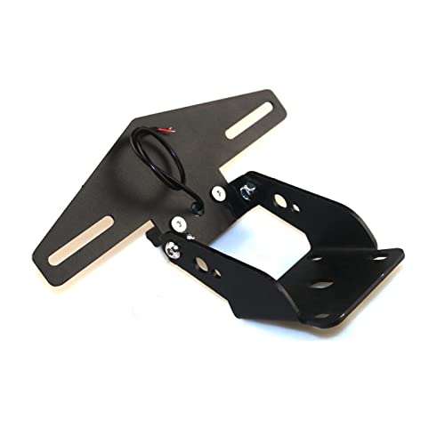 Soporte de matrícula corto para eliminar el guardabarros original de Duke 390