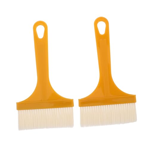 RORPOIR 2pcs High-temperature Resistant Kitchen Brush Non-shedding Basting Brush for Cooking Baking Bbq Oil Sauce Application Versatile Utensil for Food Preparation