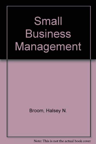 Small-business management 0538072504 Book Cover