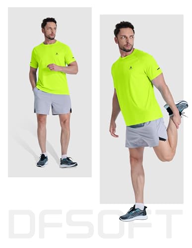 Men's Short Sleeve Workout Shirts Quick Dry Lightweight T-Shirts Gym Running Athletic Tshirt for Summer3