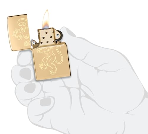 Encendedor Zippo Animal metálico Barroco miniatura 4