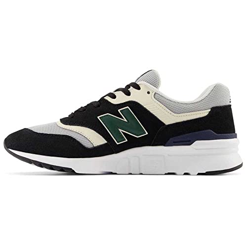 Image of New Balance Men's 997H V1 Sneaker, Black /Nightwatch Green, 14 Medium US