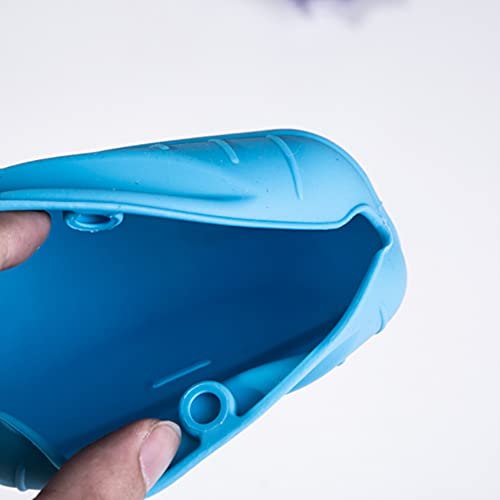 SEIWEI Bolsa de silicone para petiscos para cães, cinza/preto/azul/vermelho/verde recipiente de trei