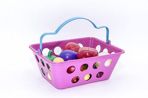 Kit Mercadinho Rosa Menina Comidinhas Registradora 71pç