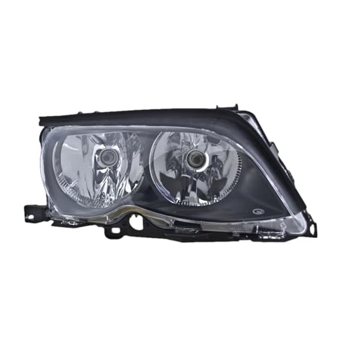 Couvre-lentilles de phare haute transparence pour BMW E46 Berline 318i 320i 325i coque de rechange