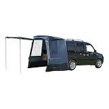 Campout Auto Heckzelt – Heckklappenzelt Camping – 3000 mm Wasserdicht – Zusätzlicher Wohnraum – inkl. Vordachstangen – Anbauhöhe 175–190 cm