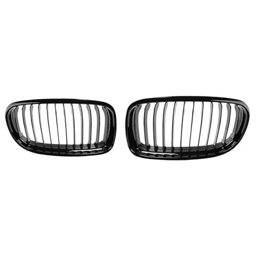 Calandres de course BMW E90 E91 anti-impacts grilles de capot noir brillant 328i 335i LCI