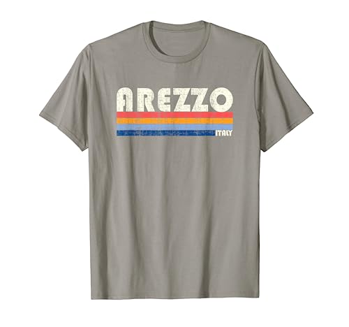 Arezzo, Italia Retro 70s 80s Style Camiseta
