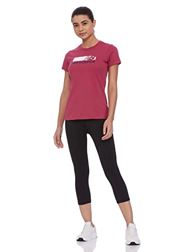 Image of new balance Women Short Sleeve Top