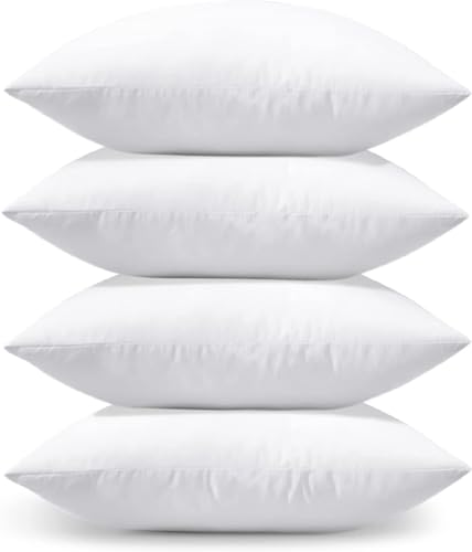 Otostar ZXZTPTSD Throw Pillow Inserts 16 X 16 Set Of 4 Decorative Pillow Inserts Cushion Pillow Filler Square Sofa Pillow Stuffers Form Couch Bed Pillows Cushion thumb #5