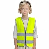 Uno Mejor Kids High Visibility Vests, Child Safety Vest Reflective for Boys Girls, Children's Reflective Vest...