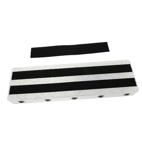 GOOHOCHY Electric Guitar Pedalboard Guitar Effect Pedal Holder Effect Board for Pedal Supply