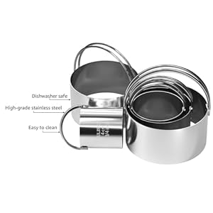 Hulisenbiscuitcutterset5piecessetroundcookiescutterwithhandleprofessionalbakingdoughtoolsgiftpackage Urban Country Home Decor Hulisen biscuit cutter set 5 piecesset round cookies cutter with handle professional baking dough tools gift package urban country home decor