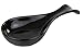Home Basics SR44261 Spoon Rest, 10.50" x 4.37" x 1.50", Black