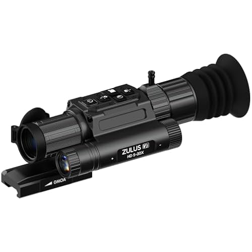 DNT Optics Zulus HD V2 Digital Day Night Vision Rifle Scope with Built-in Infrared for Hunting (No LRF)