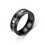 [Exquisites Geschenk] Stellt ewige Liebe und Versprechen dar und kann Ihrem Geliebten als Verlobungsring geschenkt werden. Das beste Geschenk für Verlobung, Hochzeit, Valentinstag, Thanksgiving, Weihnachten und Neujahr.