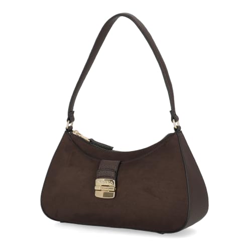 Image of Nautica Voyager Hobo Bag for Women, Vegan Leather Women's Purse, Large Shoulder Handbag with Zipper Closure