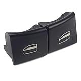 Power Window Control Master Switch Repair Front Row Button Cover Compatible with Dodge Nitro 2007-2009 Jeep Liberty 2007-2009 68039999AA