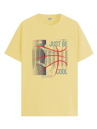 T-shirt de basketball stretch ADRO coupe ample homme pour en finir avec les vêtements serrés