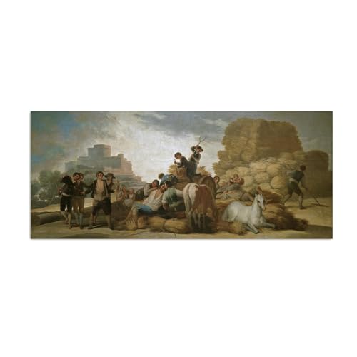 Reproductions de tableaux sur toile Francisco de Goya décoration murale salon sans cadre