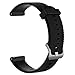 INF Cinturino per Cinturino di Ricambio in Silicone Nero per Orologio Sportivo Polar Vantage M, Design Standard, Unisex, Resistente all'Acqua