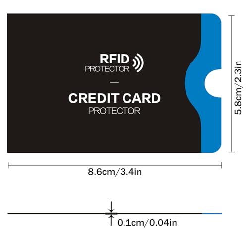 RFID Credit Card Blocking Case, 12-Piece Set, Multicolor Collection, Premium Identity Theft Protection Set for Men and Women, Slim Design, Fits in Wallet or Handbag3