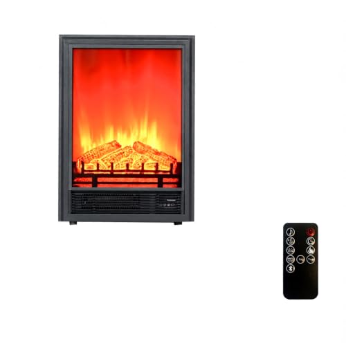 DLC Home Elektro-Kamin 1800 W | Heizgerät | Bluetooth-Lautsprecher | WLAN-App | EF1