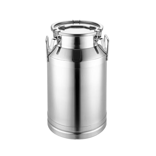 Seau à lait en acier inoxydable 304 haut de gamme de 28 L pour conservation
