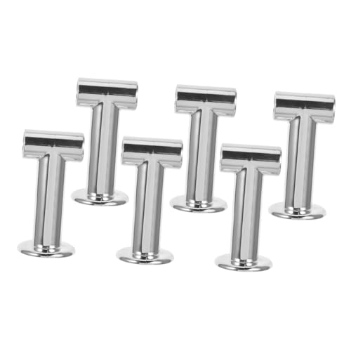 JUMPLAWN 6 Stück Regalhandlaufverbinder aus Abs Kunststoff für Schwerlaststeckregal mit Präzisem Design und Vielseitiger Kompatibilität für Gewerbliche Regalsysteme