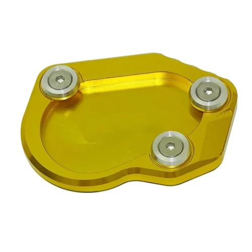 Béquille de moto pied latérale rallonge plaque support R Nine T R1200 gold